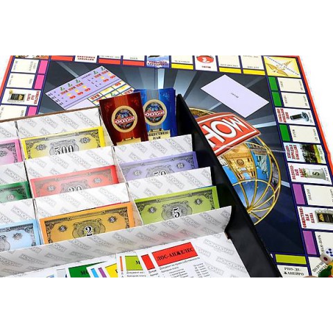 Настільна гра Artos Games Монополія-Люкс