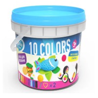 Набір для ліплення з тістом Відерце міні для хлопчиків, TM Lovin