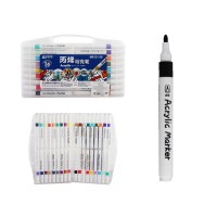 Набір скетчмаркерів акрилових Aodemei, 36 кольорів, пластиковий бокс, 6131-36M