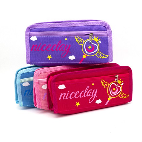 Пенал Love, 2 відділення, OPP, 2105L-P (В асортименті)