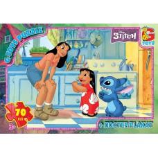 Пазли ТМ "G-Toys" із серії "Stitch", 70 ел.
