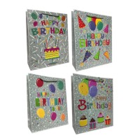 Набір подарункових пакетів HB-day, картон, 26x32x10 см, BL2402-191