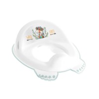 Туалетне сидіння протиковзке Дикий захід: Лисичка, біле, TEGA