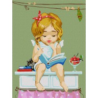 Набір для розпису по номерах Улюблена книга, 30x40 см, КНО2396