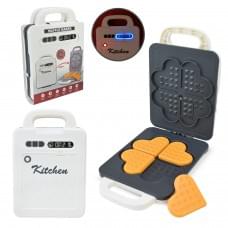 Побутова техніка батар. вафельніца, аксес світло, звук, кор. 14,5*22,5*4,5см /48/