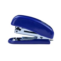Степлер пластиковий міні, до 10 аркушів, скоби №10, синій