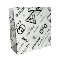 Подарунковий пакет, 150 г/м², Бренди, 23x23x10 см, 6 шт. в упаковці