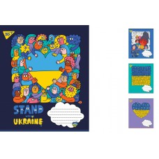 Зошити учнівські формату А5 96 лінія. YES Ukraine, зошит дя записів 5 шт. в упаковці