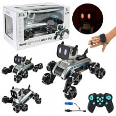 Робот-собака р/к акум.,свiтло,звук,2 пульти управління,у кор.31,5*18,5*17,8см /18-2/