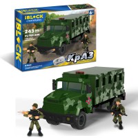 Конструктор IBLOCK Армія КрАЗ, PL-921-444, 243 деталі, 36x5x23 см