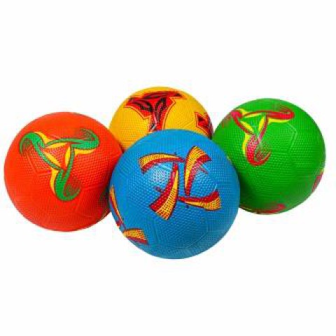 М’яч футбольний, BT-FB-0292, 340 г, гумовий, гольф, розмір №5 (В асортименті)