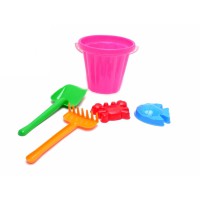 Пісочний набір із відром великим Бамсик, 25x20x20 см, 011/1