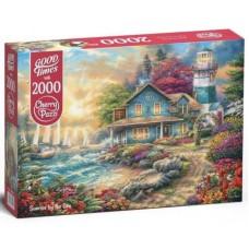 Пазли CherryPazzi 2000 "Схід сонця біля моря" 70x100 см