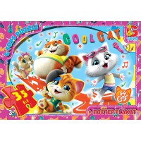 Пазли G-Toys 44 кошеняти, 35 елементів YT50