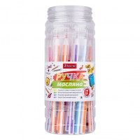 Ручка 1Вересня, кулькова/масляна Forum, 0.6 мм, синя, 30 шт.