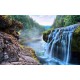Алмазна мозаїка на підрамнику Водоспад 40×50 см 71067_BGLE