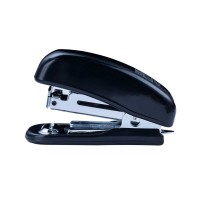 Степлер пластиковий міні, до 10 аркушів, скоби №10, чорний