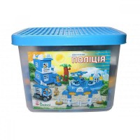 Конструктор АЗС 242 деталі у боксі Фламінго 013888/07