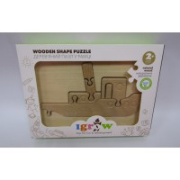 Пазл дерев’яний у рамці Буксир, не фарбований