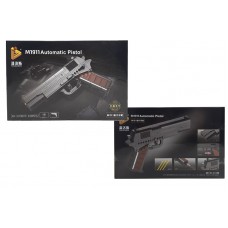 Конструктор "пістолет m1911" 333 деталей,33*6*21см 670007