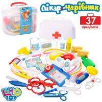 Лікар стетоскоп шприц окуляри 36 предметів у валізі M0461U/R/2553