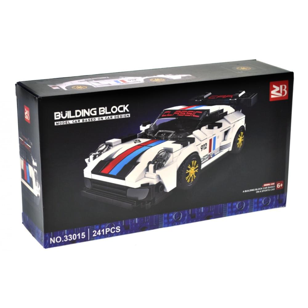Конструктор дитячий YG Toys "Гоночна машина" 241 деталь 33015