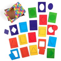 Дощечки Сегена фігури кольори Ubee ПСД212