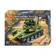 Конструктор Teko "Військова техніка: LC-08 Anders " 294 деталі, рухомі елементи 55938