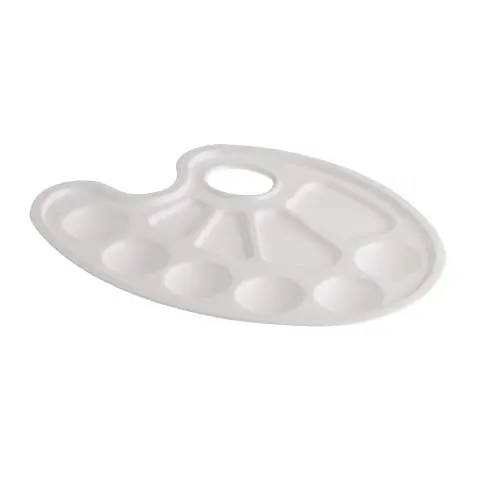 Палитра для рисования белая, ZB.6920-12