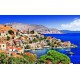 Алмазна мозаїка на підрамнику Місто біля моря 40×50 см 71229_BGLE