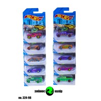 Машинка металопластик HOT CARS, 324-98, змінює колір