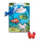 Вкладиші Морські тварини 2 (фон з підказкою) 16×12×0,6 см Ubee