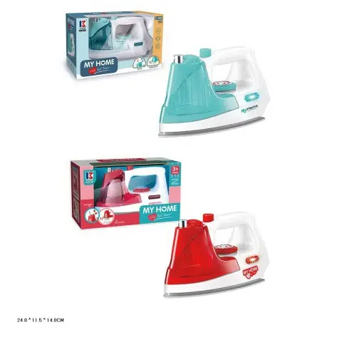 Утюг, звук, подсветка, брызгает водой, трещотка, 3207B/3207 (в ассортименте)