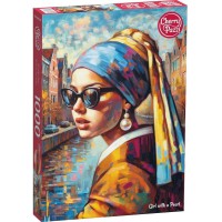 Пазли CherryPazzi Дівчина з перловою сережкою, 1000 елементів, 50x70 см, 30844