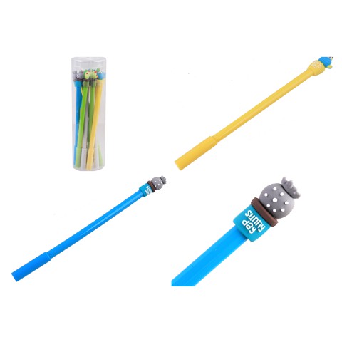 Ручка кулькова Кактус у чашці, 12 шт., 1296-7