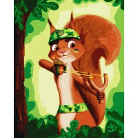 Набір для розпису по номерах Прямо у ціль!, 40x50 см, КНО4495