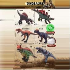 Динозавр звуки, на батарейках, в п/е, МІКС ВИДІВ /72/