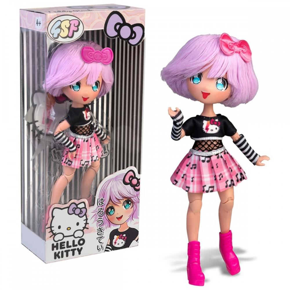 Лялька 4SF MANGA DOLLS серії "Hello Kitty" - ТЕДДІ РОК HKTF0100
