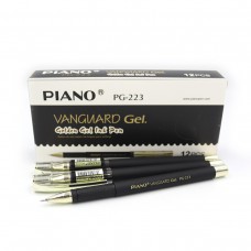 Ручка гелева "Piano" "Vanguard" 0,5мм, чорна, ціна за 12 шт. //