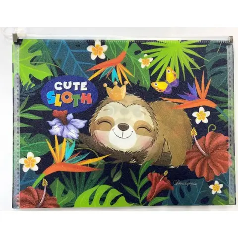 Папка з пластиковою застібкою, А4+, 32.5x24.5x3 см, 180 мкм, P0037