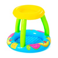 Басейн надувний дитячий з надувним дном, 26 л, 94x89x79 см, Bestway 52331