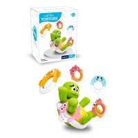 Гра для купання Черепаха фонтан кільцекид 5 кілець акумулятор USB Q5Y