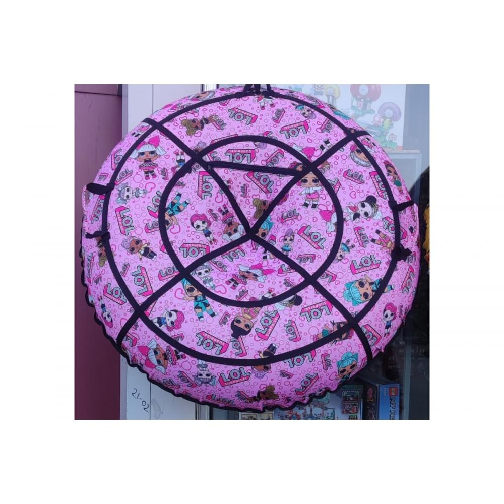 Тюбінг (надувні санки) "ЛОЛ", 100 см