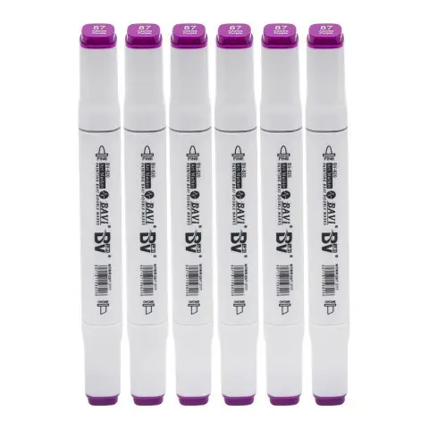 Скетч-маркер двухсторонний №87, на спиртовой основе, 10 шт.