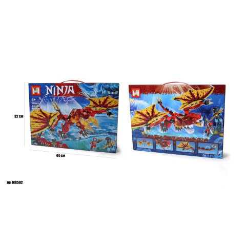 Конструктор Ninja, MG502, 438 деталей