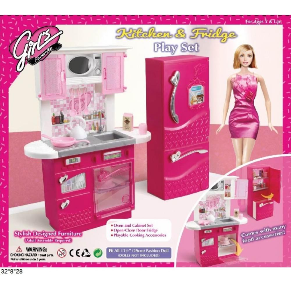 Меблі Gloria 3016 кухня з холодильником кор.32*8*28 /24/