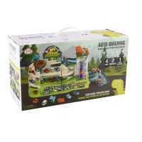 Паркінг-трек з машинками підсвічування звуки 4 машинки ліфт T103-55A