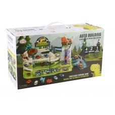 Паркінг-трек з машинками, підсвічування, звуки, 4 машинки, ліфт, 2 режими роботи T103-55A