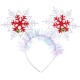 Обруч на голову Дві сніжинки ТК-326