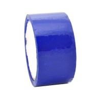 Скотч кольоровий, 48 мм х 50 ярдів х 40 мкм, синій 03235